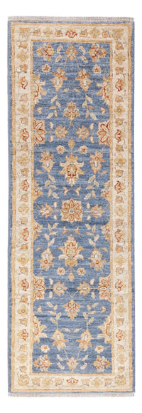 Alfombra de pasillo Alfombra Ziegler - 153 x 48 cm - azul claro