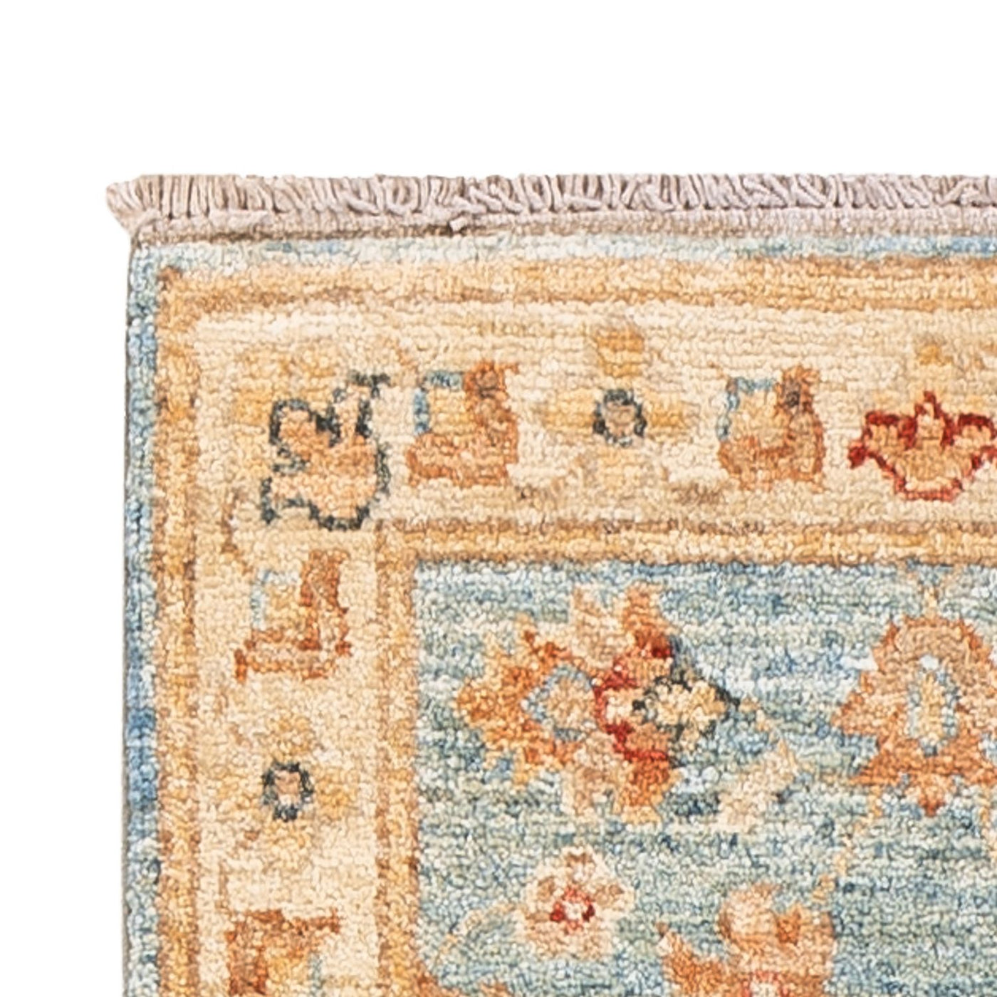 Alfombra de pasillo Alfombra Ziegler - 154 x 50 cm - azul claro
