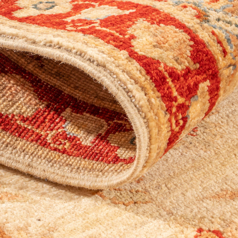 Alfombra de pasillo Alfombra Ziegler - 144 x 50 cm - beige