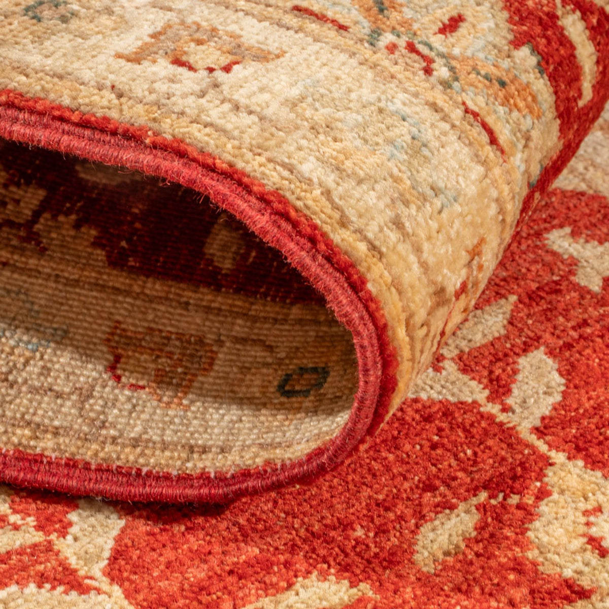 Alfombra de pasillo Alfombra Ziegler - 148 x 51 cm - rojo