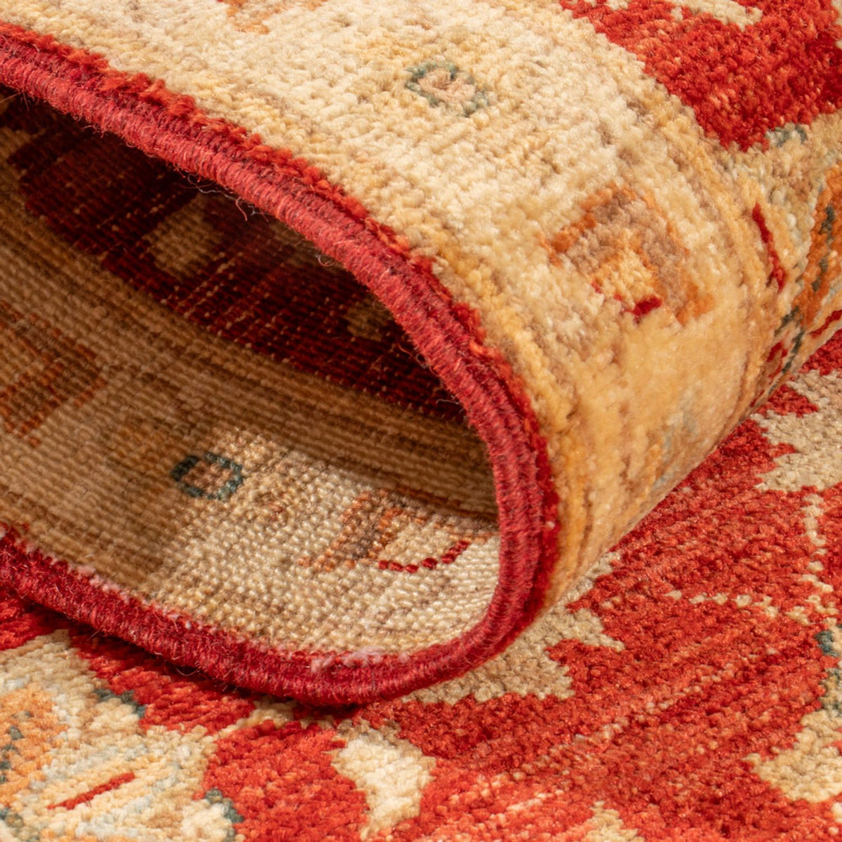 Alfombra de pasillo Alfombra Ziegler - 148 x 50 cm - rojo