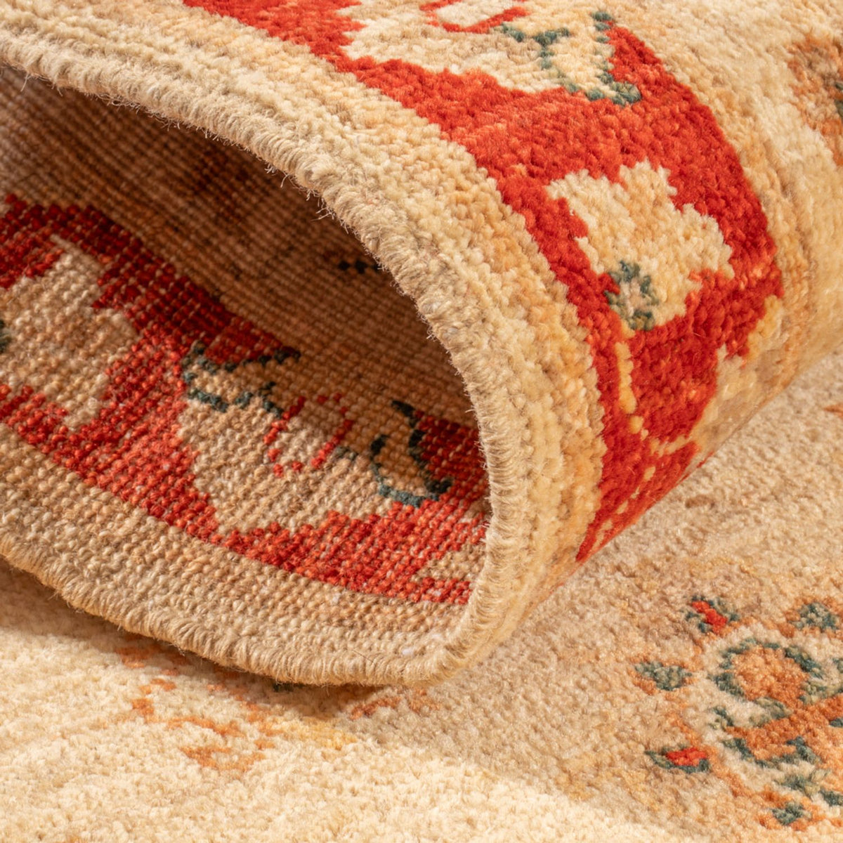 Alfombra de pasillo Alfombra Ziegler - 145 x 51 cm - beige