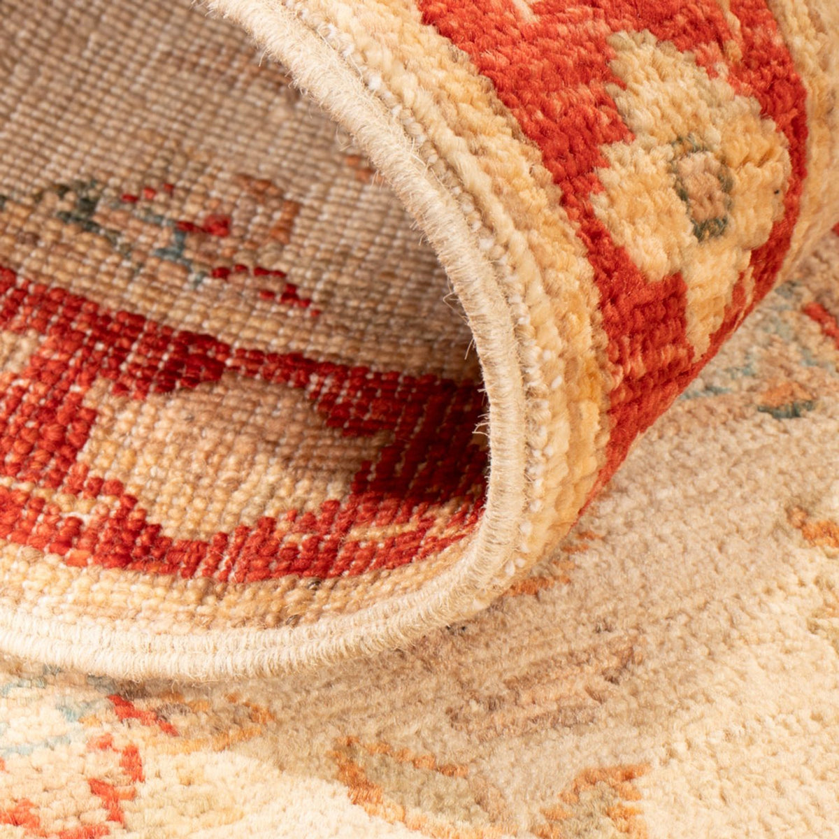 Alfombra de pasillo Alfombra Ziegler - 146 x 58 cm - beige