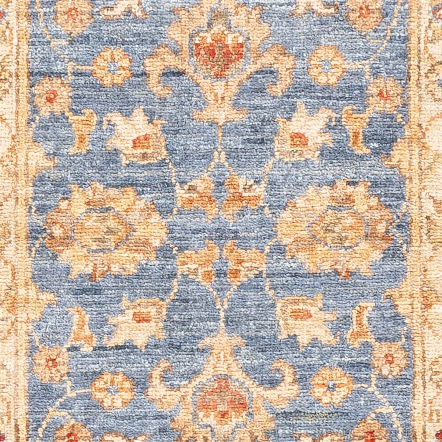 Alfombra de pasillo Alfombra Ziegler - 148 x 50 cm - azul