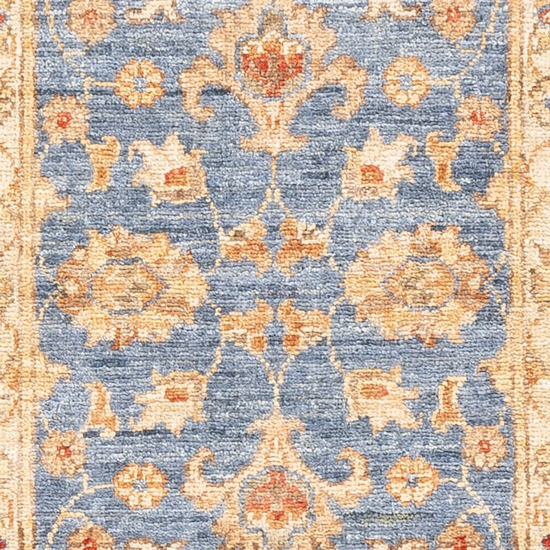 Alfombra de pasillo Alfombra Ziegler - 148 x 50 cm - azul