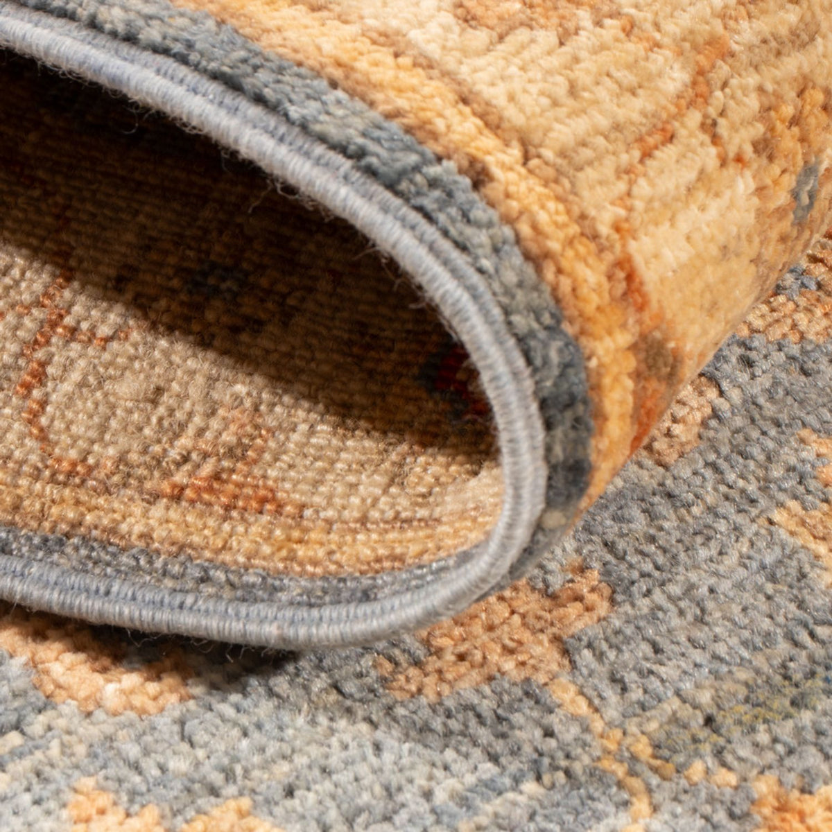 Alfombra de pasillo Alfombra Ziegler - 148 x 50 cm - azul