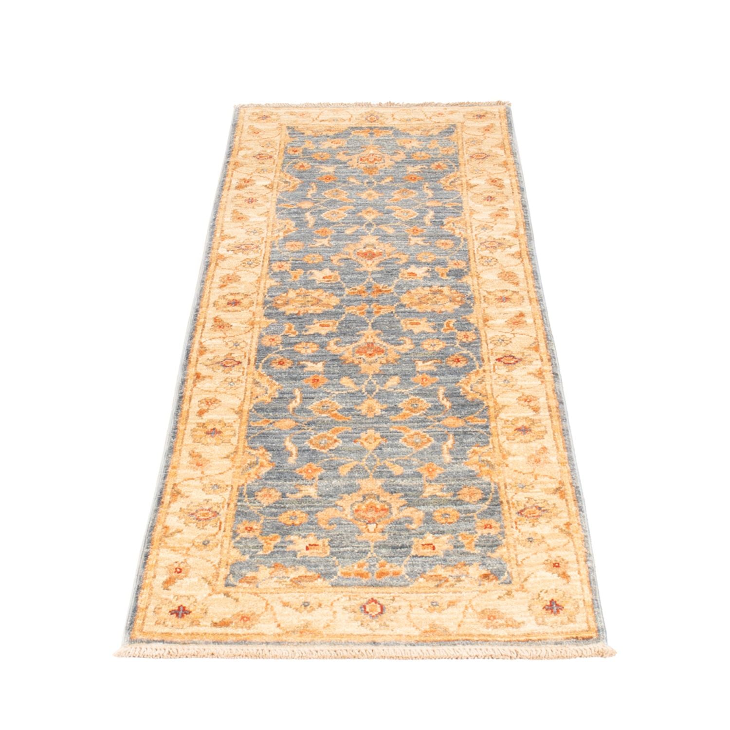 Alfombra de pasillo Alfombra Ziegler - 148 x 50 cm - azul