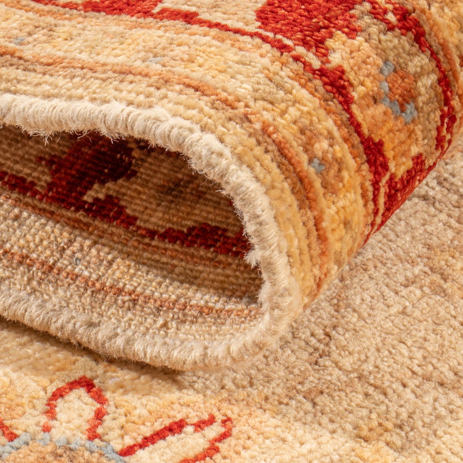 Alfombra de pasillo Alfombra Ziegler - 155 x 54 cm - beige