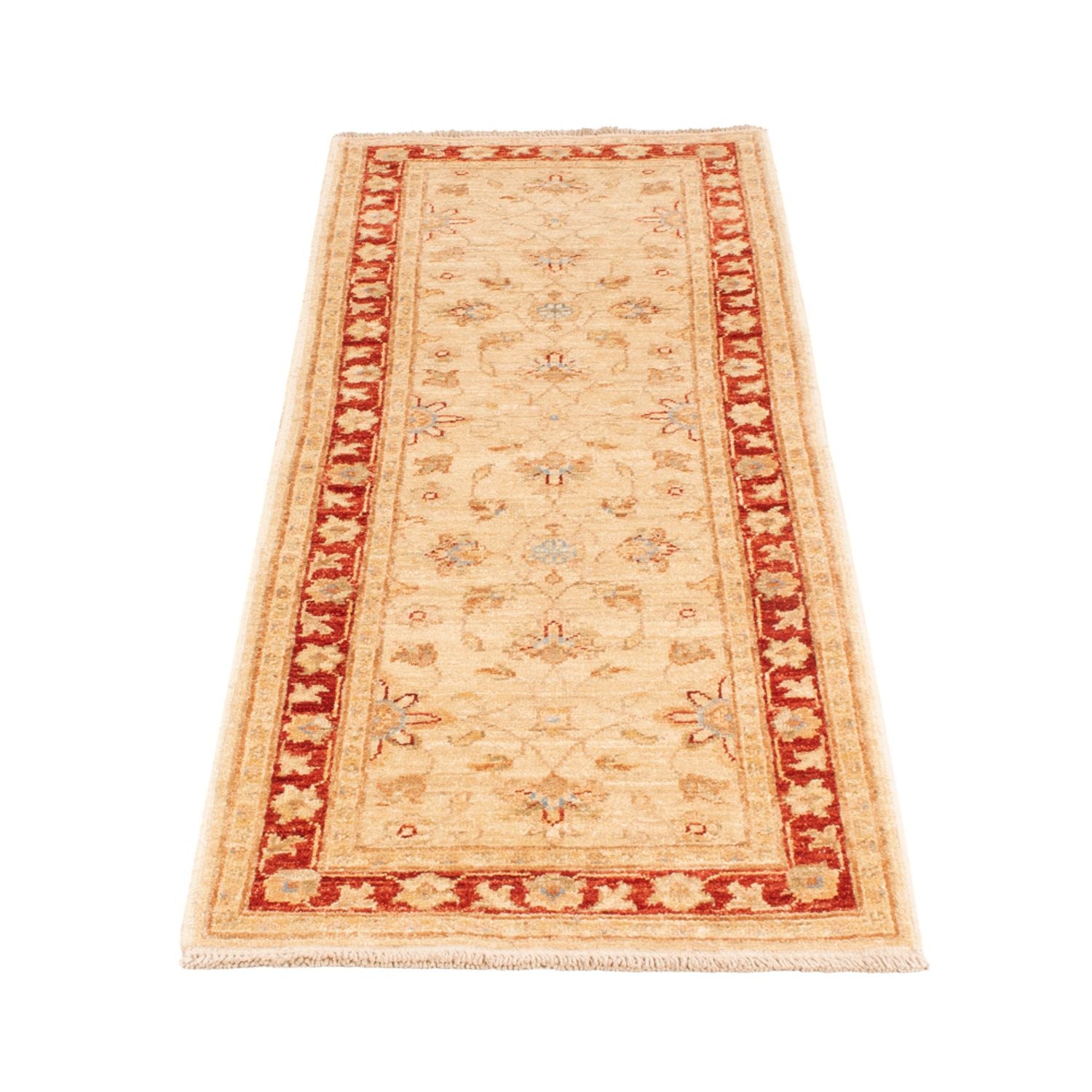 Alfombra de pasillo Alfombra Ziegler - 155 x 54 cm - beige