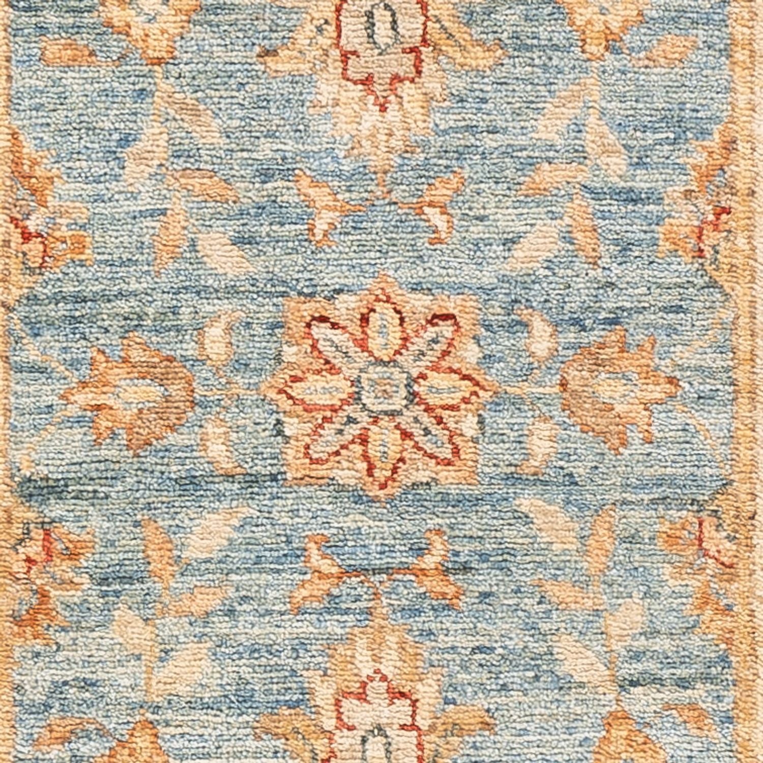 Alfombra de pasillo Alfombra Ziegler - 147 x 50 cm - turquesa