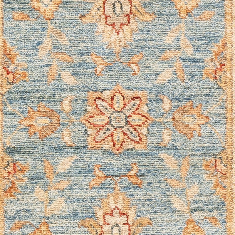 Alfombra de pasillo Alfombra Ziegler - 147 x 50 cm - turquesa