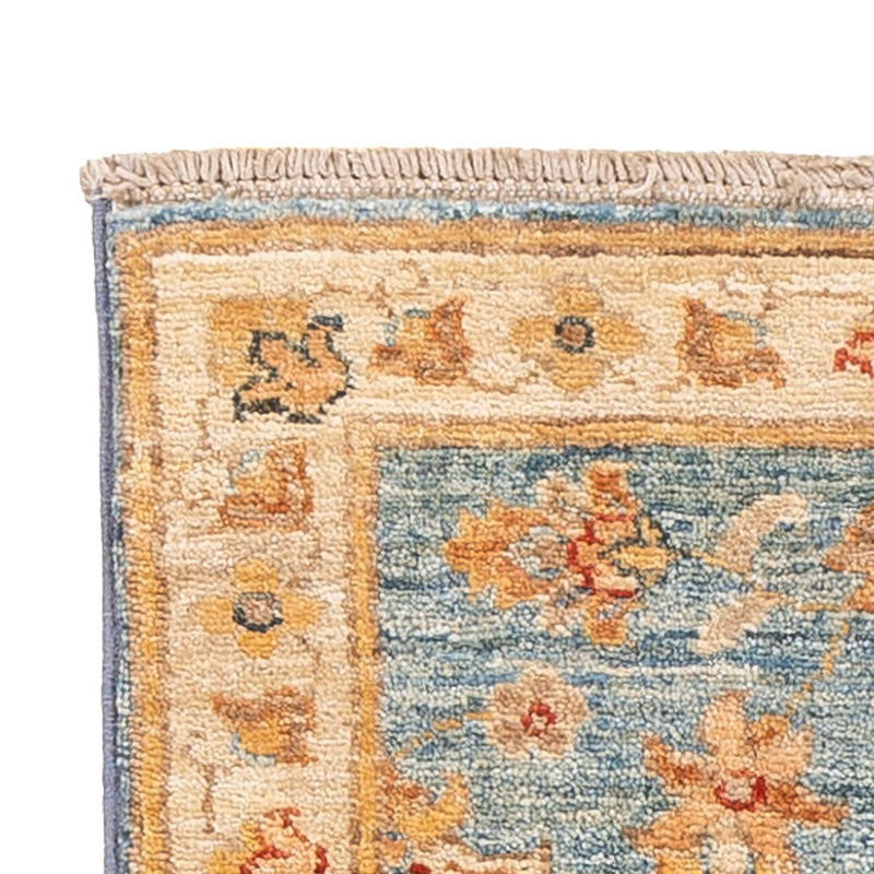 Alfombra de pasillo Alfombra Ziegler - 147 x 50 cm - turquesa