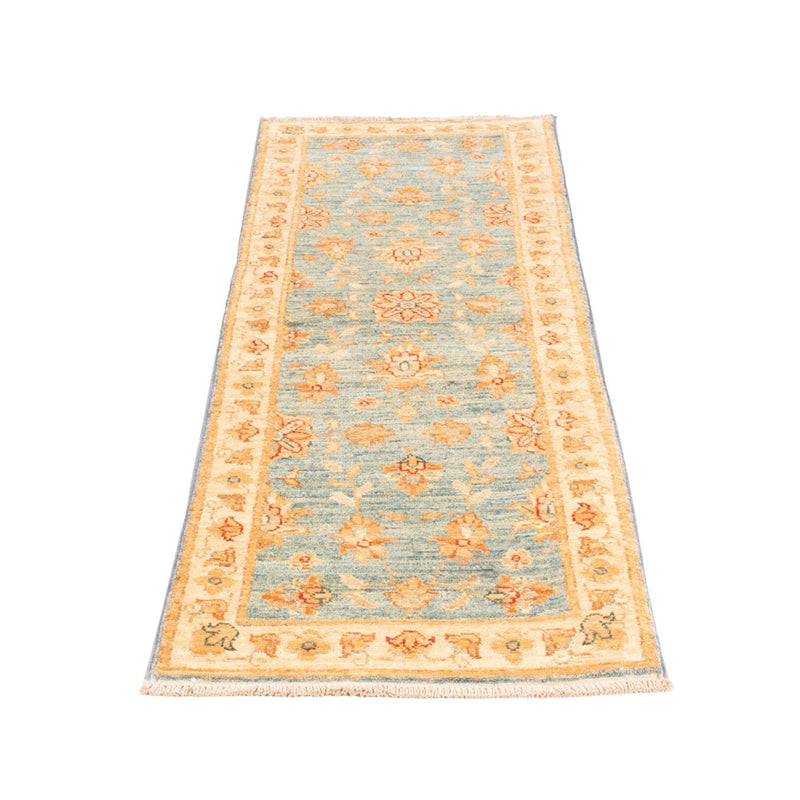 Alfombra de pasillo Alfombra Ziegler - 147 x 50 cm - turquesa