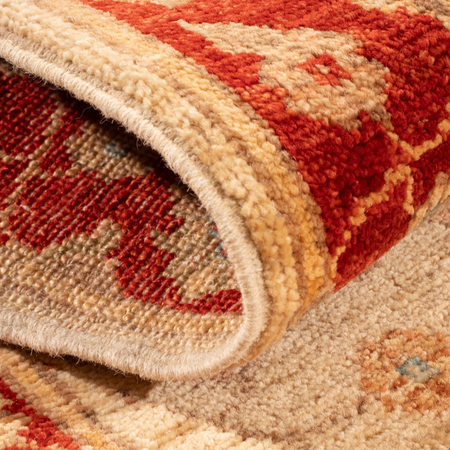 Alfombra de pasillo Alfombra Ziegler - 145 x 52 cm - beige