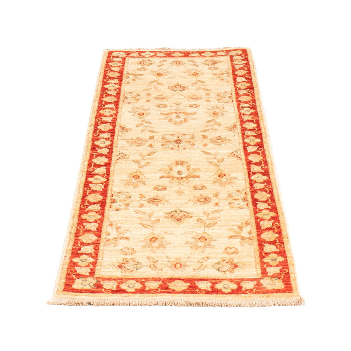 Alfombra de pasillo Alfombra Ziegler - 146 x 49 cm - beige