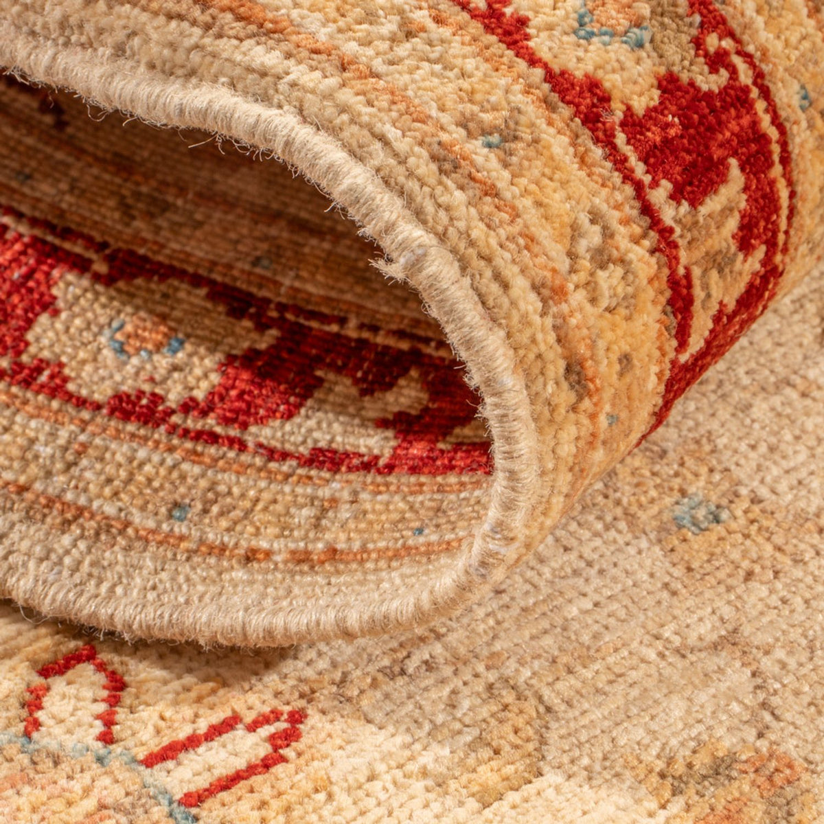 Alfombra de pasillo Alfombra Ziegler - 146 x 54 cm - beige