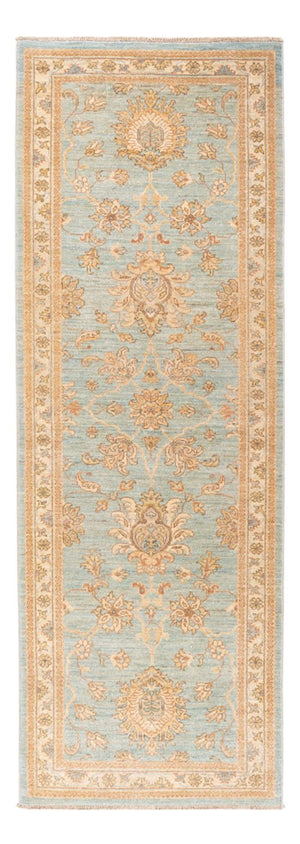 Alfombra de pasillo Alfombra Ziegler - 239 x 82 cm - turquesa