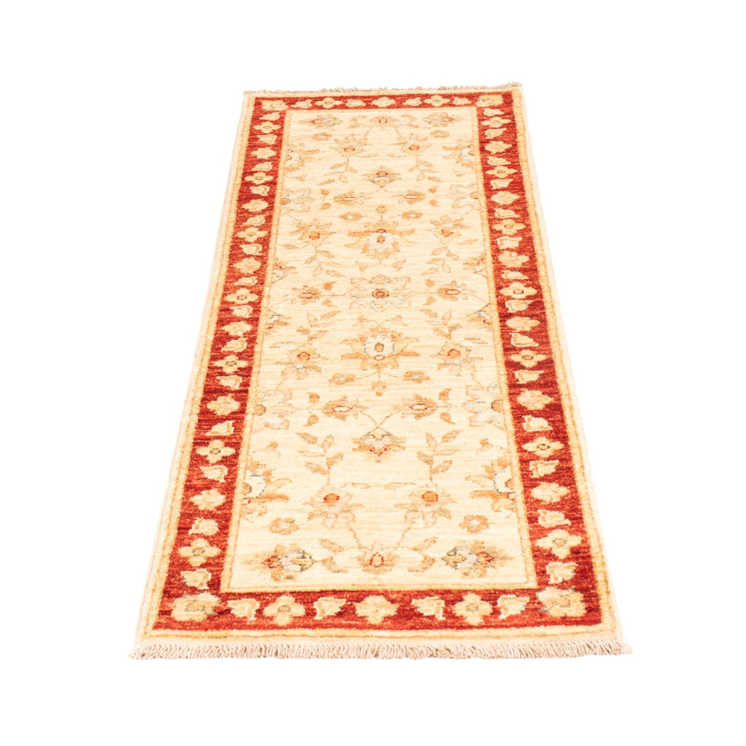 Alfombra de pasillo Alfombra Ziegler - 145 x 50 cm - beige