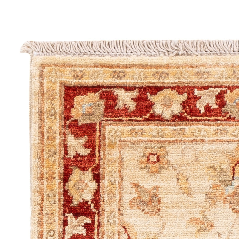 Alfombra de pasillo Alfombra Ziegler - 146 x 52 cm - beige