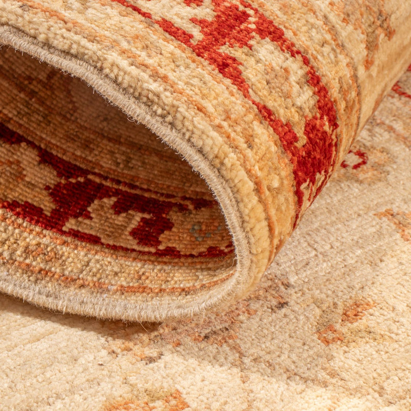Alfombra de pasillo Alfombra Ziegler - 146 x 52 cm - beige