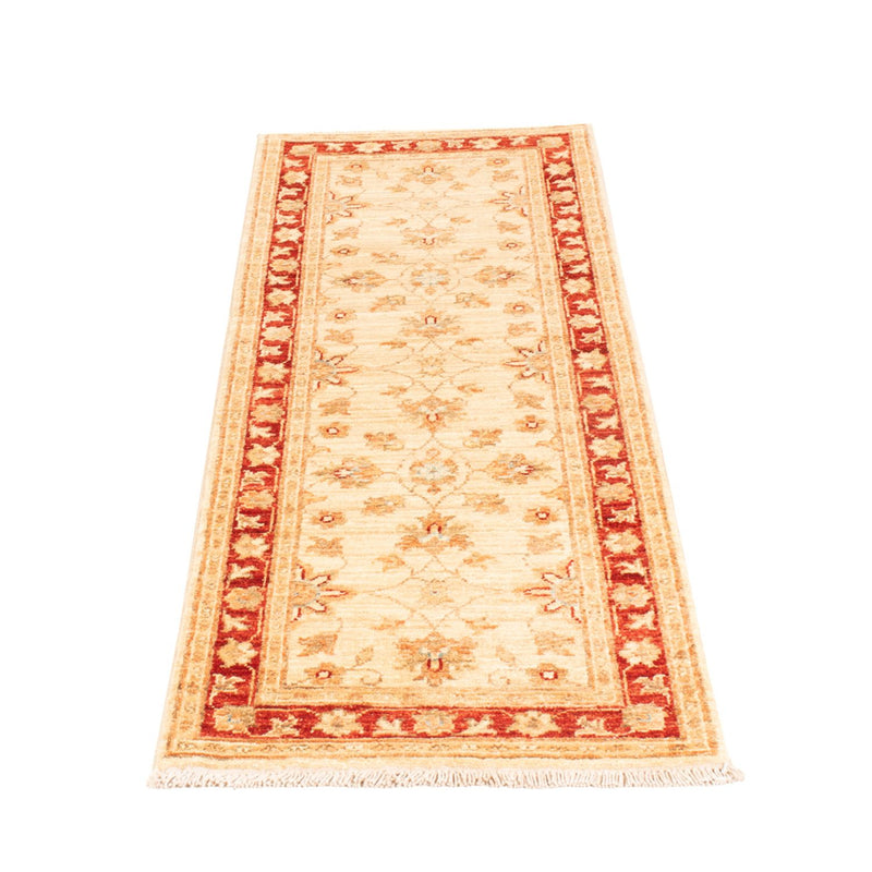 Alfombra de pasillo Alfombra Ziegler - 146 x 52 cm - beige