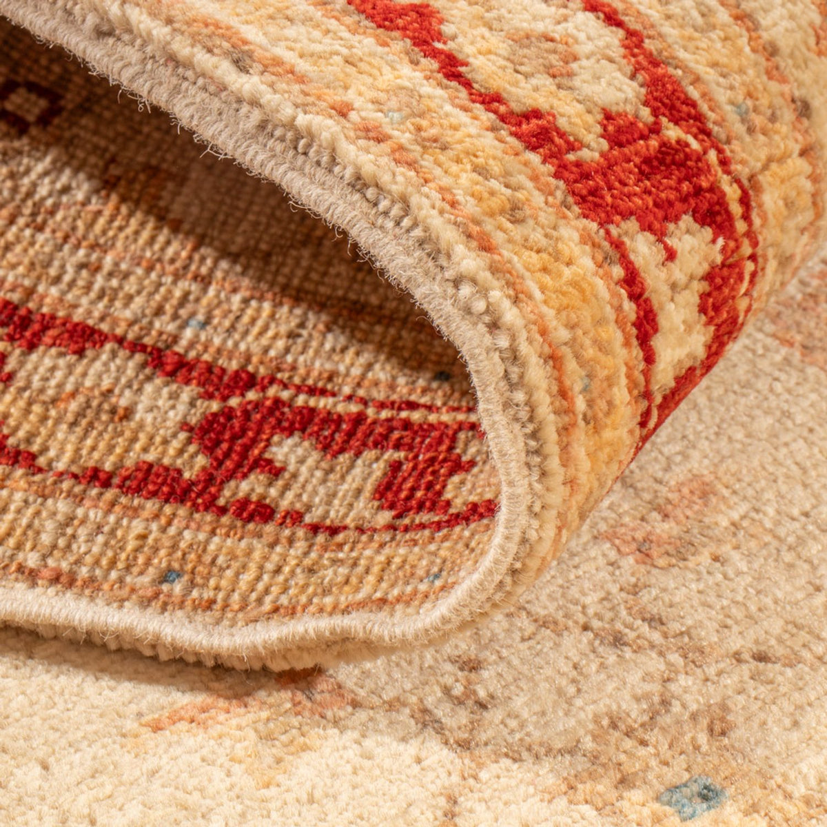 Alfombra de pasillo Alfombra Ziegler - 140 x 52 cm - beige