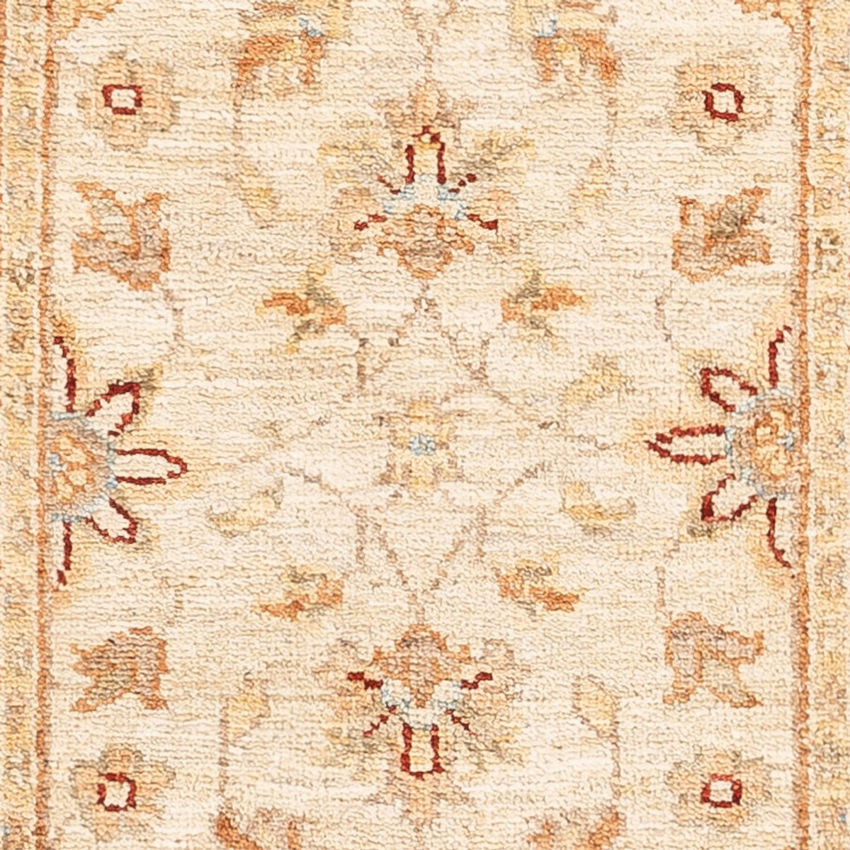 Alfombra de pasillo Alfombra Ziegler - 144 x 53 cm - beige