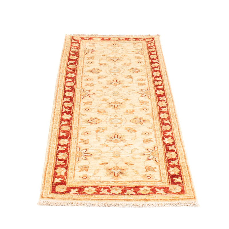 Alfombra de pasillo Alfombra Ziegler - 144 x 53 cm - beige