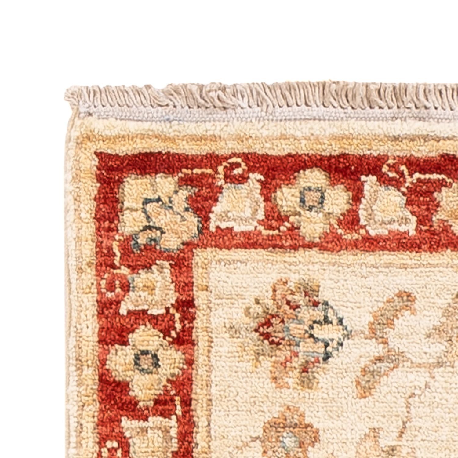 Alfombra de pasillo Alfombra Ziegler - 144 x 49 cm - beige