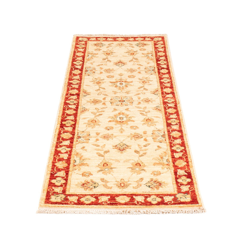 Alfombra de pasillo Alfombra Ziegler - 144 x 49 cm - beige