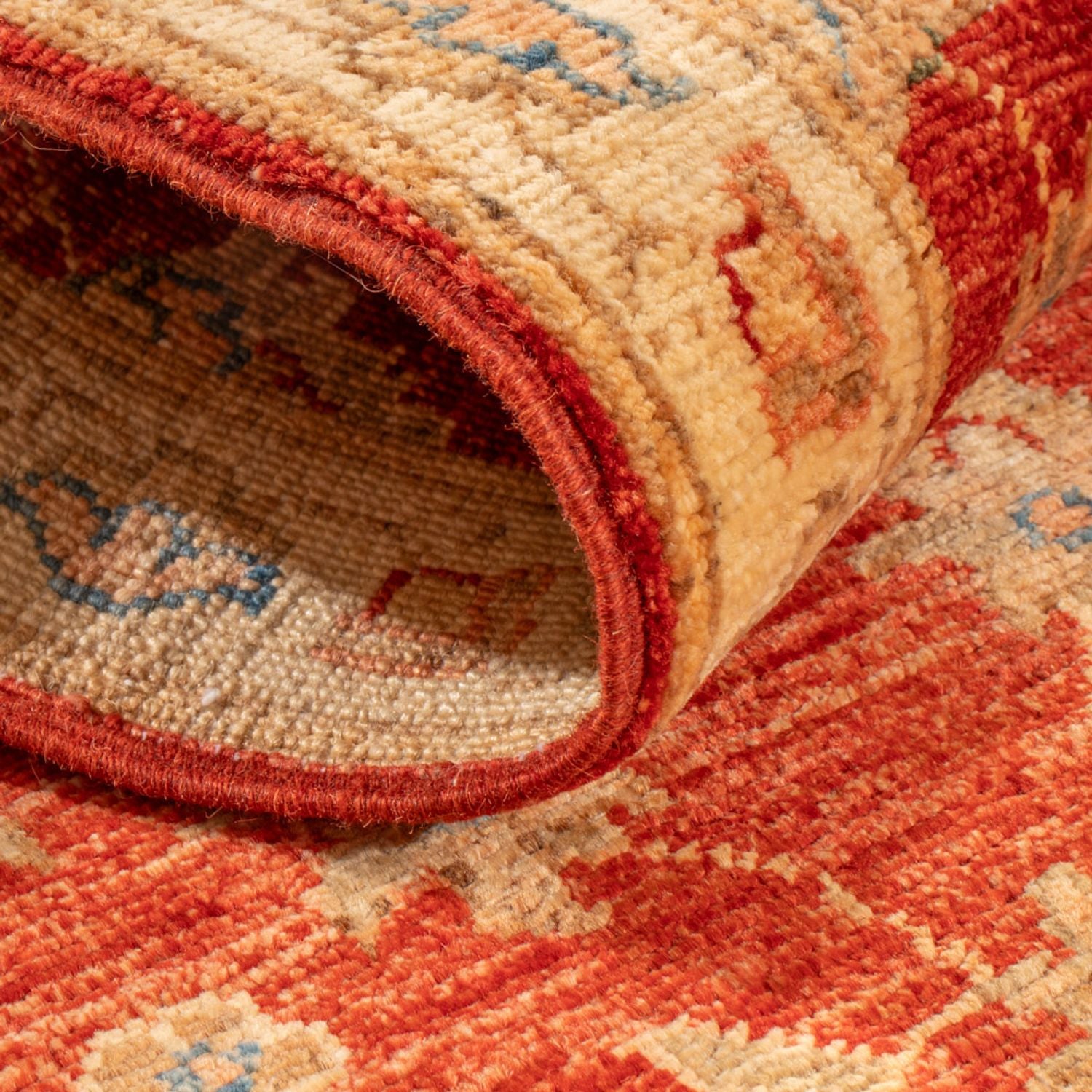 Alfombra de pasillo Alfombra Ziegler - 147 x 51 cm - rojo