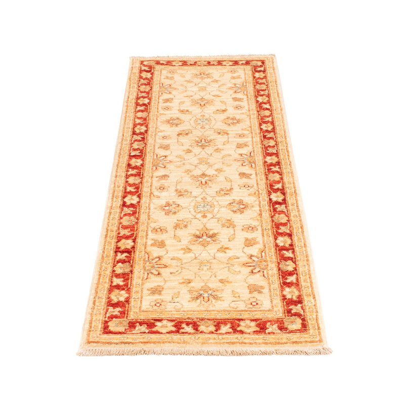 Alfombra de pasillo Alfombra Ziegler - 144 x 50 cm - beige