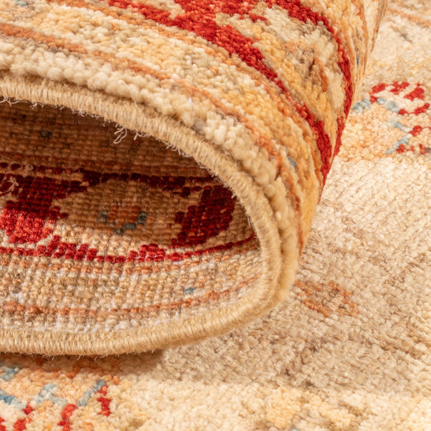 Alfombra de pasillo Alfombra Ziegler - 165 x 51 cm - beige