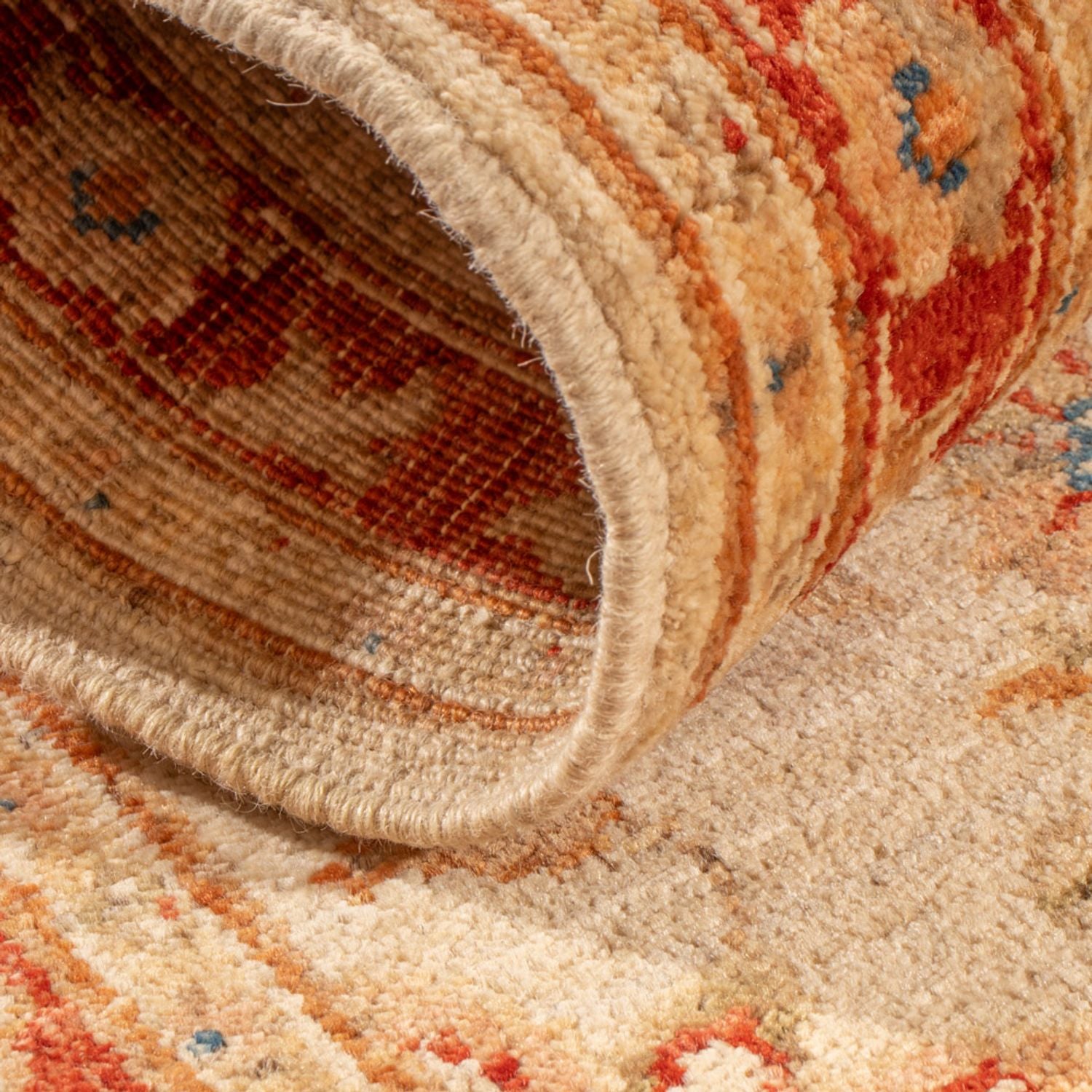 Alfombra de pasillo Alfombra Ziegler - 146 x 54 cm - beige