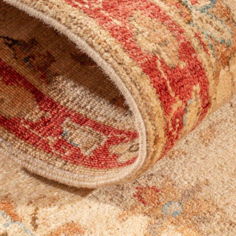 Alfombra de pasillo Alfombra Ziegler - 144 x 48 cm - beige