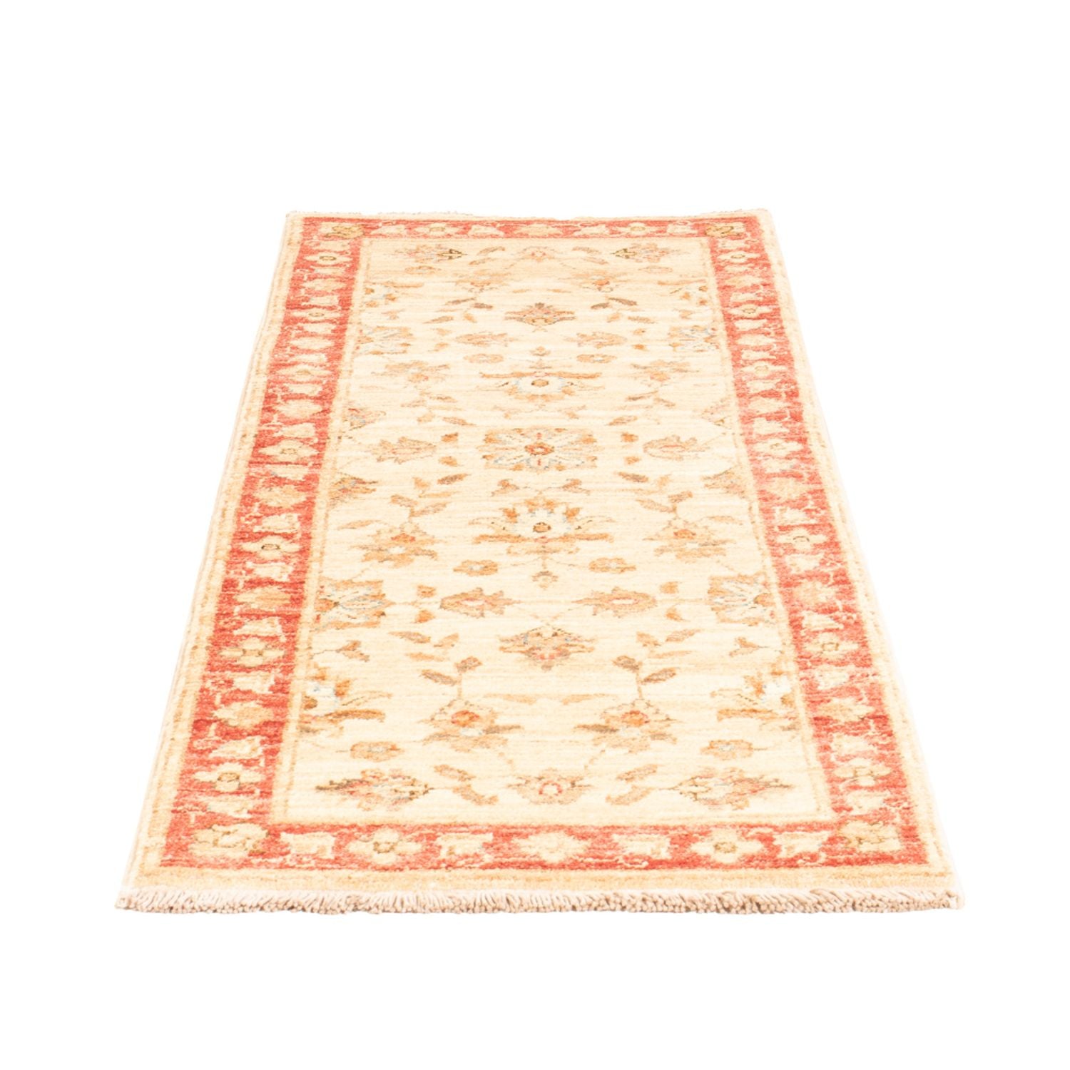 Alfombra de pasillo Alfombra Ziegler - 144 x 48 cm - beige