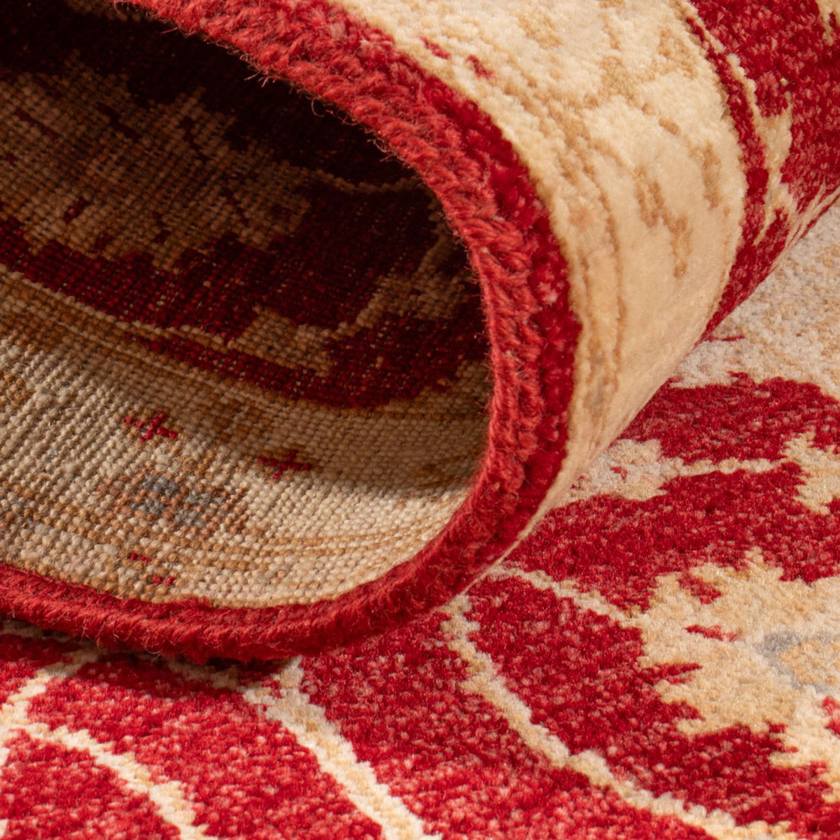 Alfombra de pasillo Alfombra Ziegler - 150 x 50 cm - rojo