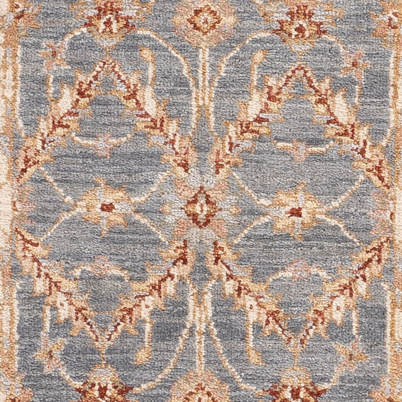 Alfombra de pasillo Alfombra Ziegler - 150 x 50 cm - azul petróleo