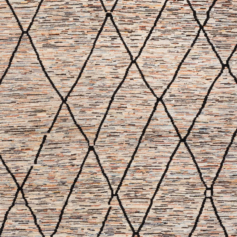 Alfombra de diseño - 284 x 218 cm - beige oscuro