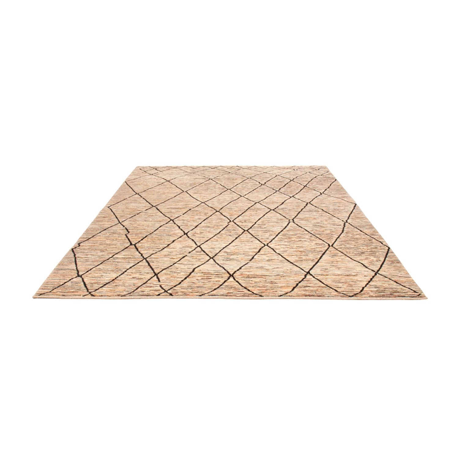 Alfombra de diseño - 284 x 218 cm - beige oscuro