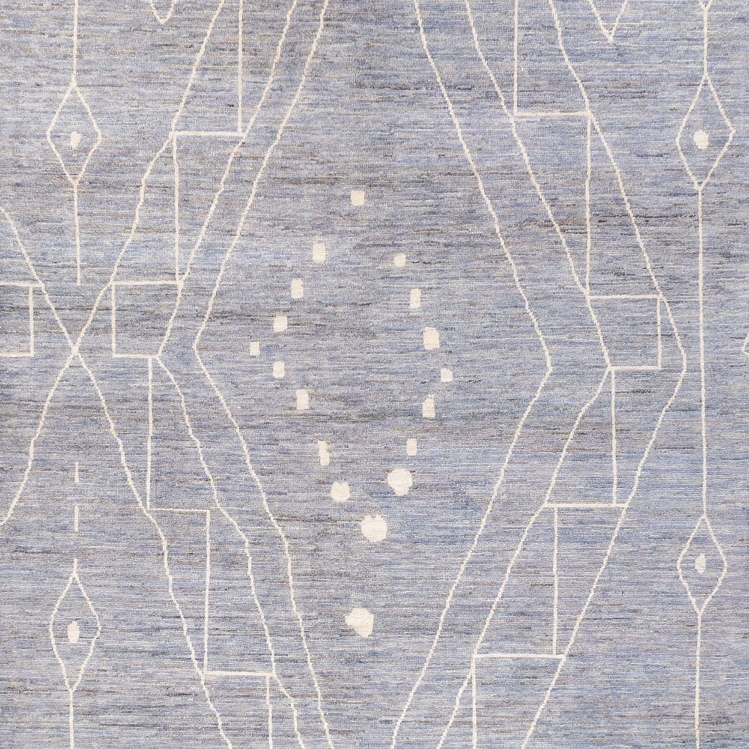 Alfombra de diseño - 410 x 318 cm - gris