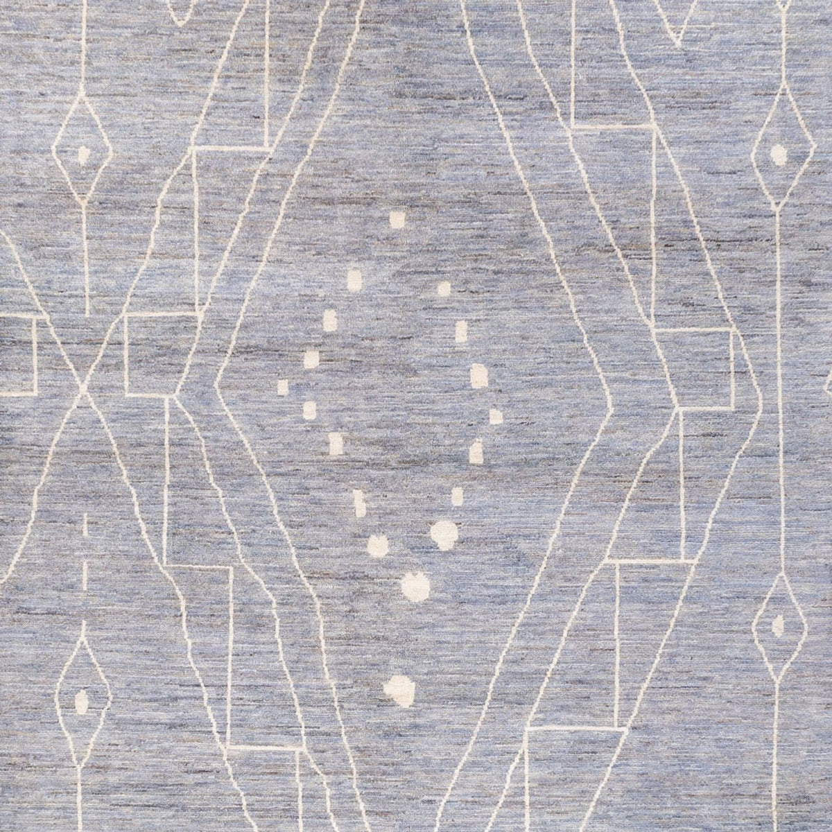Alfombra de diseño - 410 x 318 cm - gris
