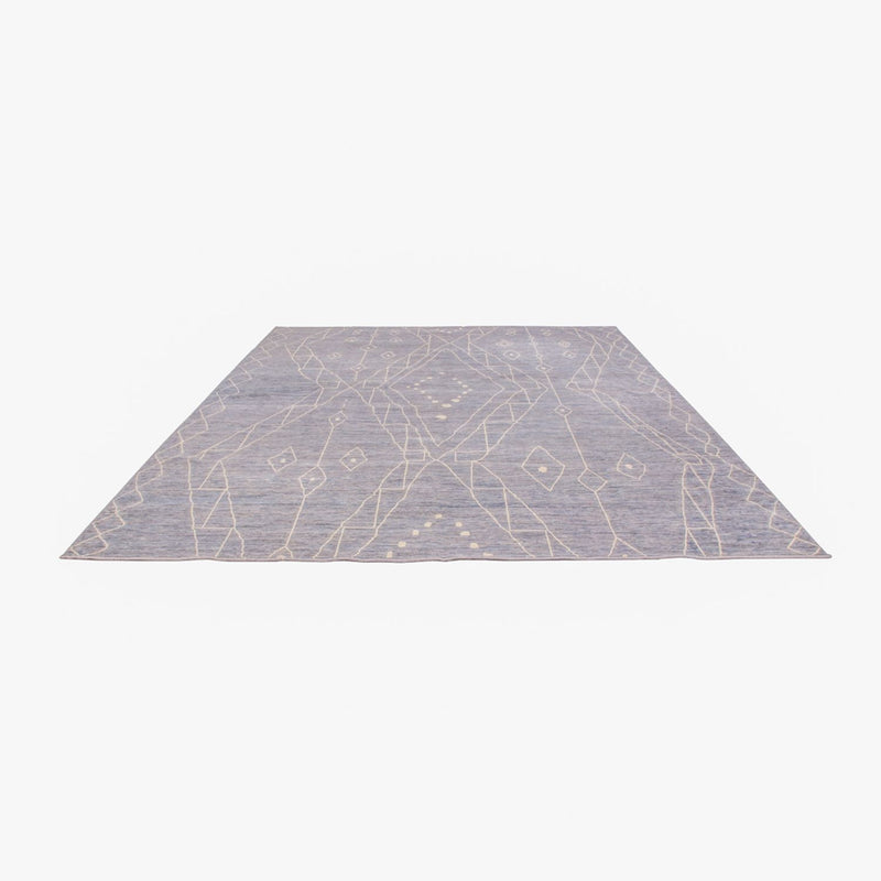 Alfombra de diseño - 410 x 318 cm - gris