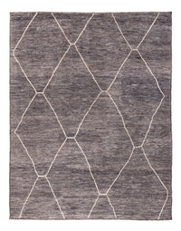 Alfombra bereber - 194 x 158 cm - gris