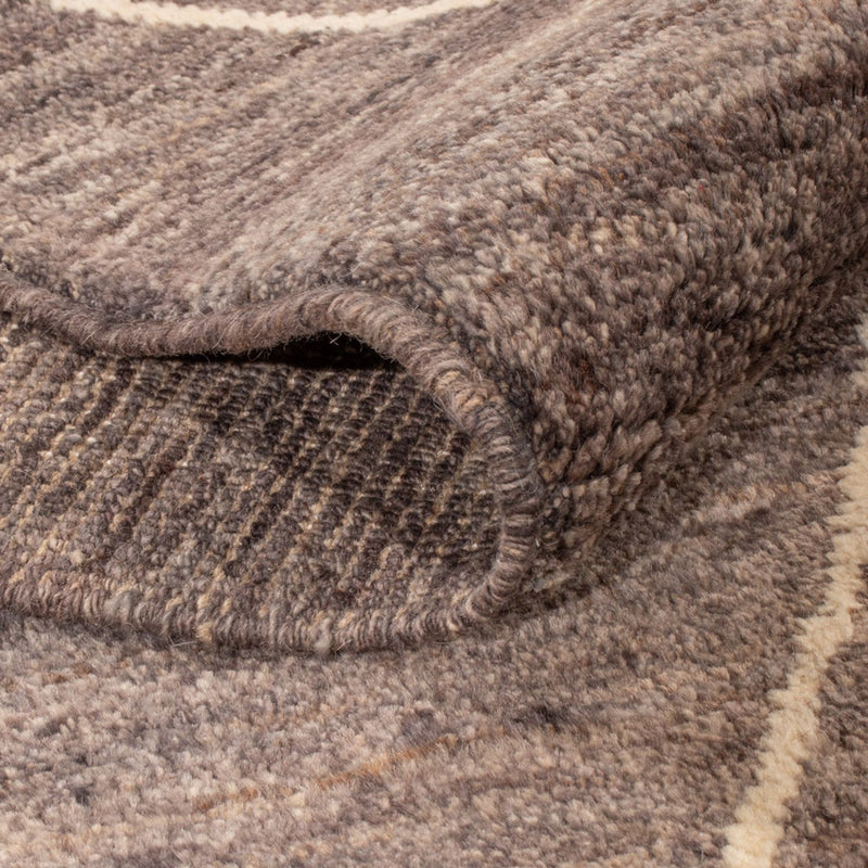 Alfombra bereber - 194 x 158 cm - gris