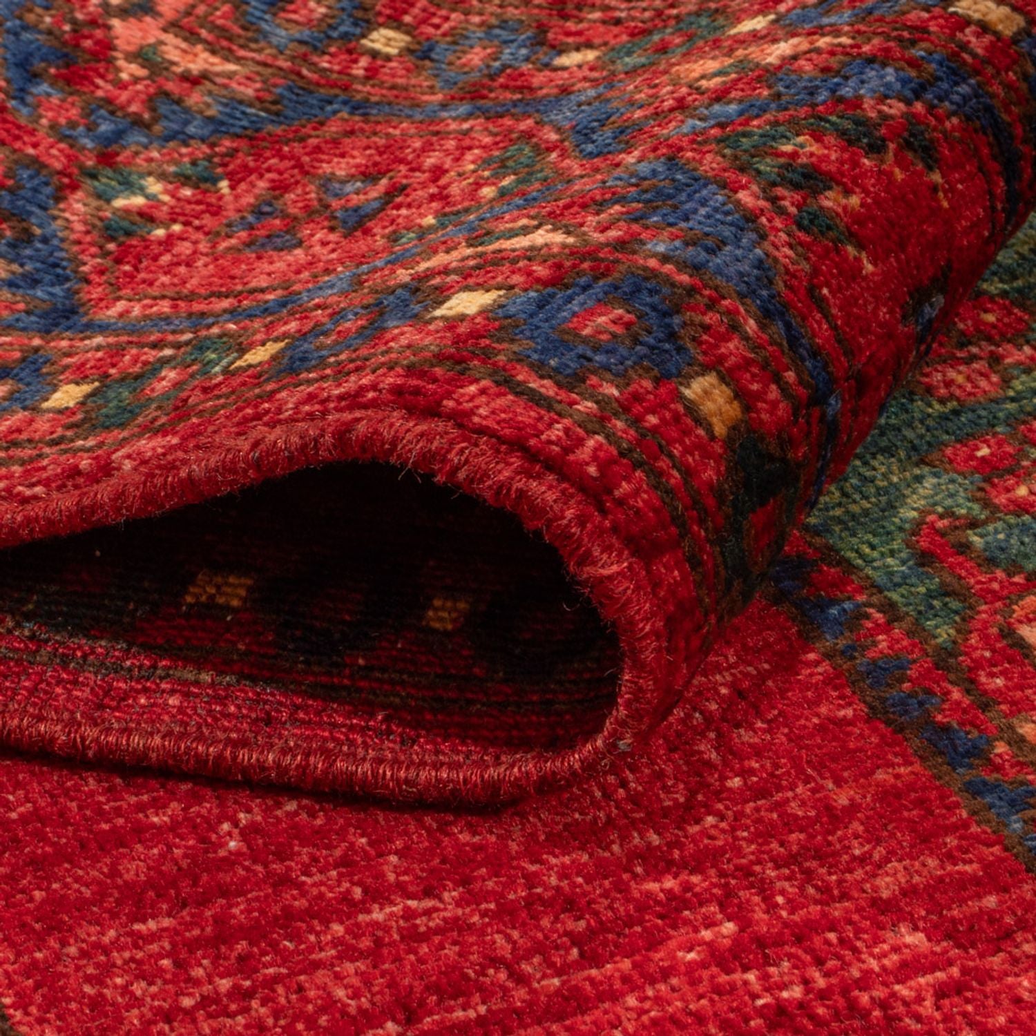Alfombra afgana - 183 x 122 cm - rojo