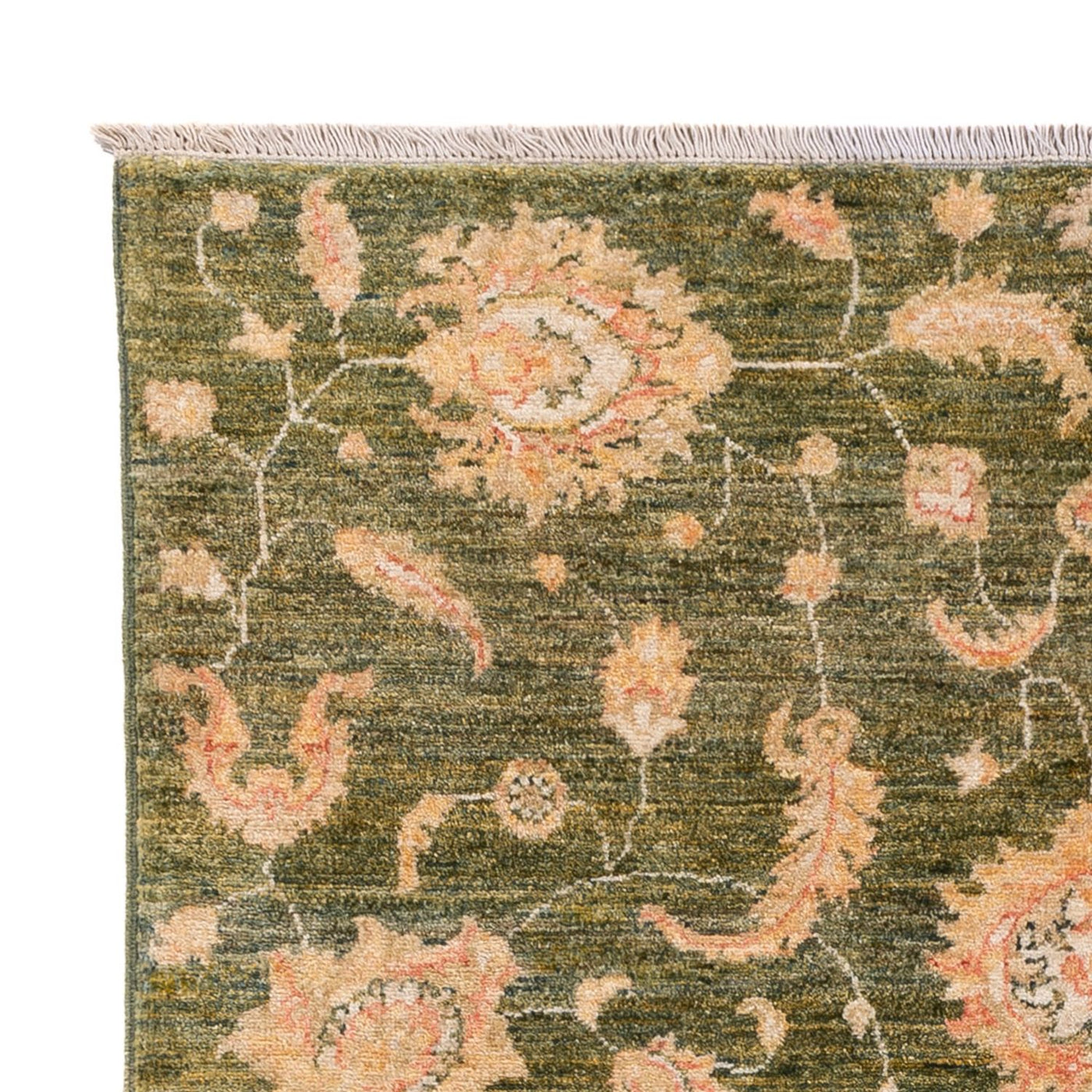 Alfombra Ziegler - 177 x 125 cm - verde menta