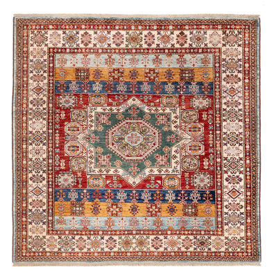 Alfombra Ziegler - Kazak cuadrado  - 181 x 185 cm - multicolor