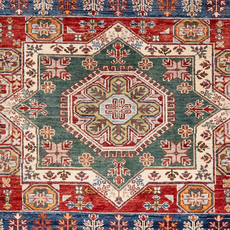 Alfombra Ziegler - Kazak cuadrado  - 181 x 185 cm - multicolor