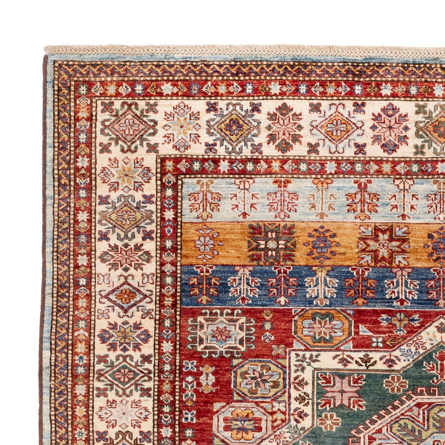 Alfombra Ziegler - Kazak cuadrado  - 181 x 185 cm - multicolor